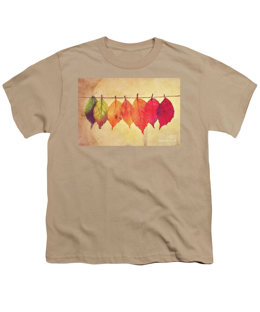 Seasons Youth T-Shirt featuring the digital art Change of Season by Phil Perkins