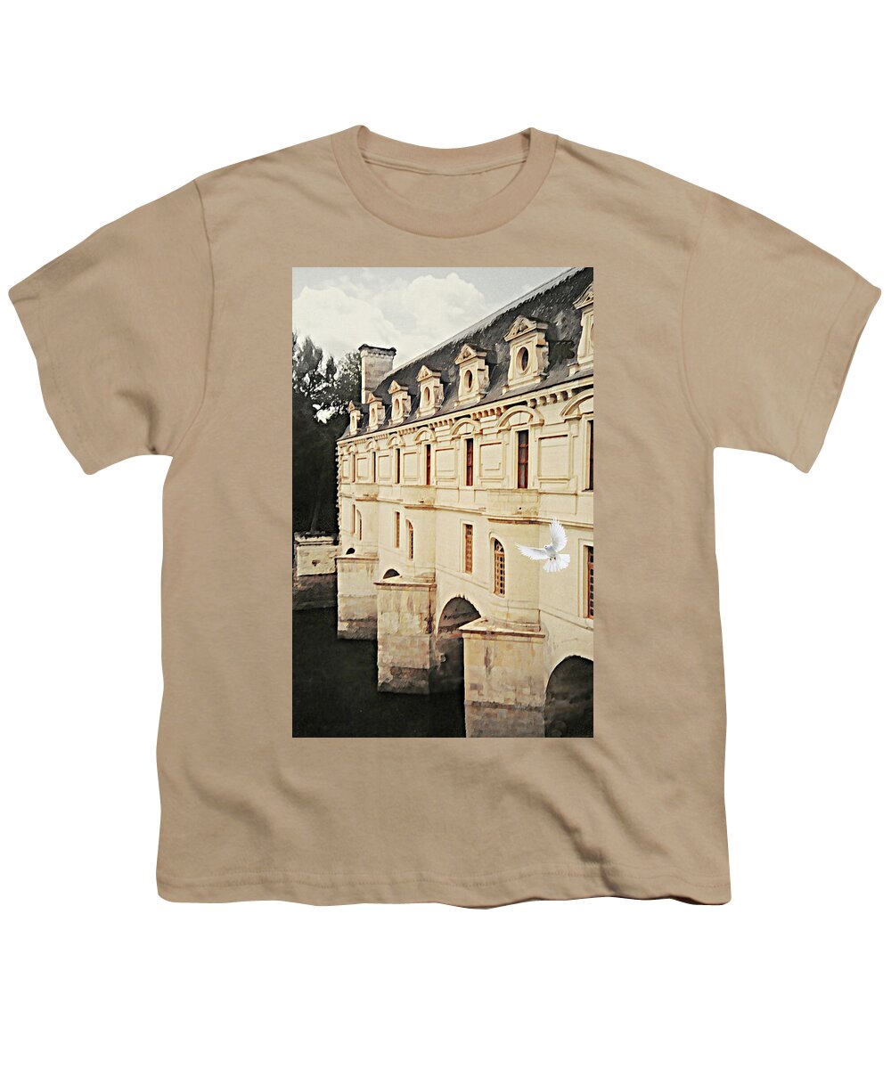 Europe Youth T-Shirt featuring the photograph Chenonceau Dreams by Diana Angstadt