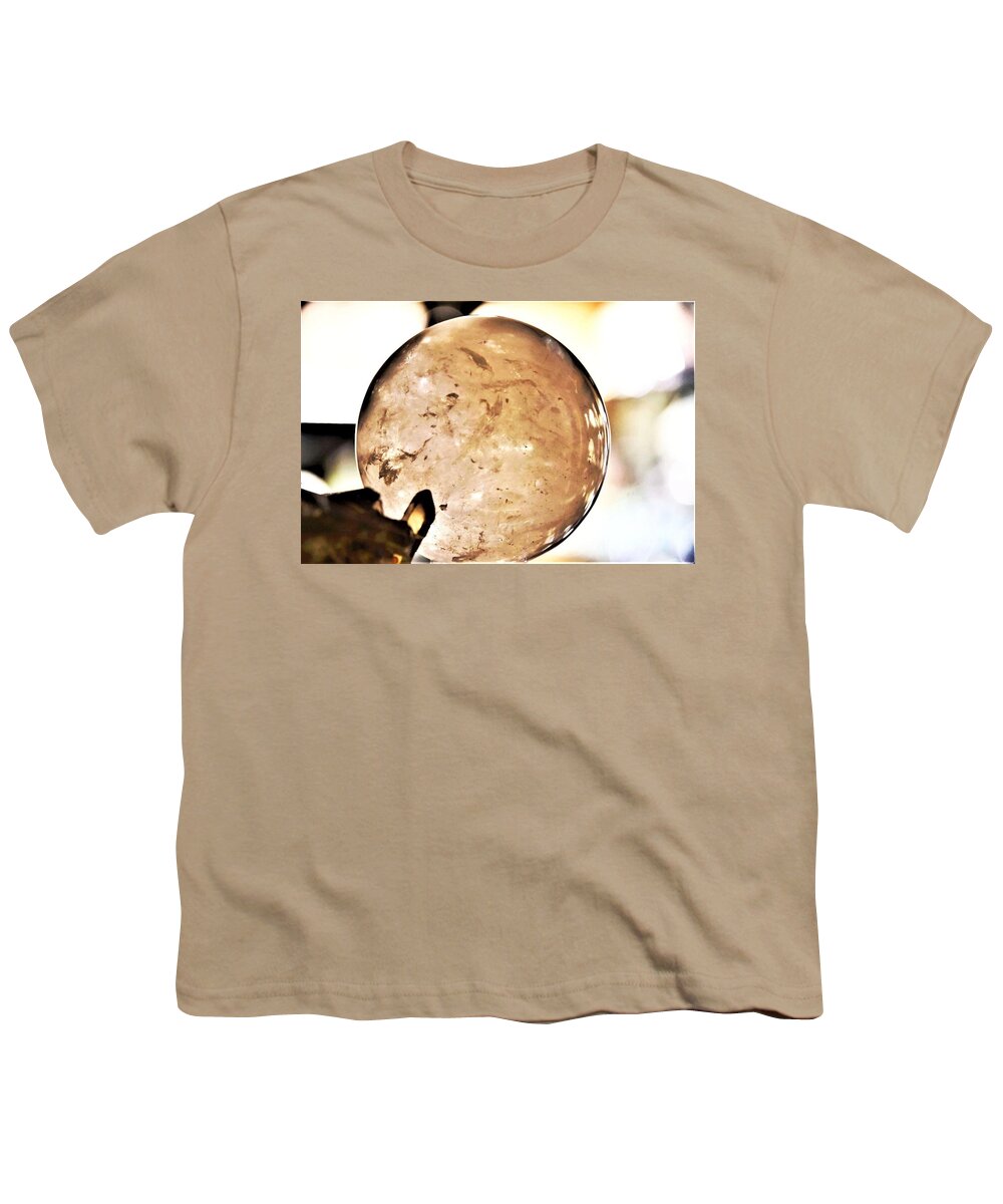 Crystal Ball Youth T-Shirt featuring the photograph Crystal Ball by Kim Bemis