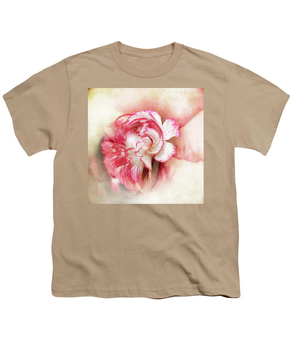 Floral Art Youth T-Shirt featuring the photograph Floral Fantasy 2 by Usha Peddamatham