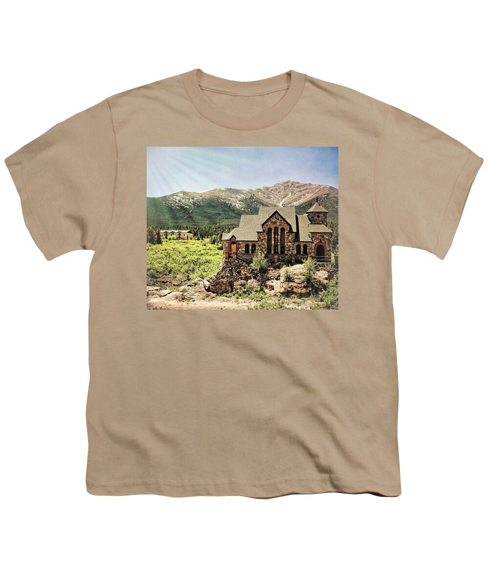 Chapel Youth T-Shirt featuring the photograph Glorious Day by Judy Vincent