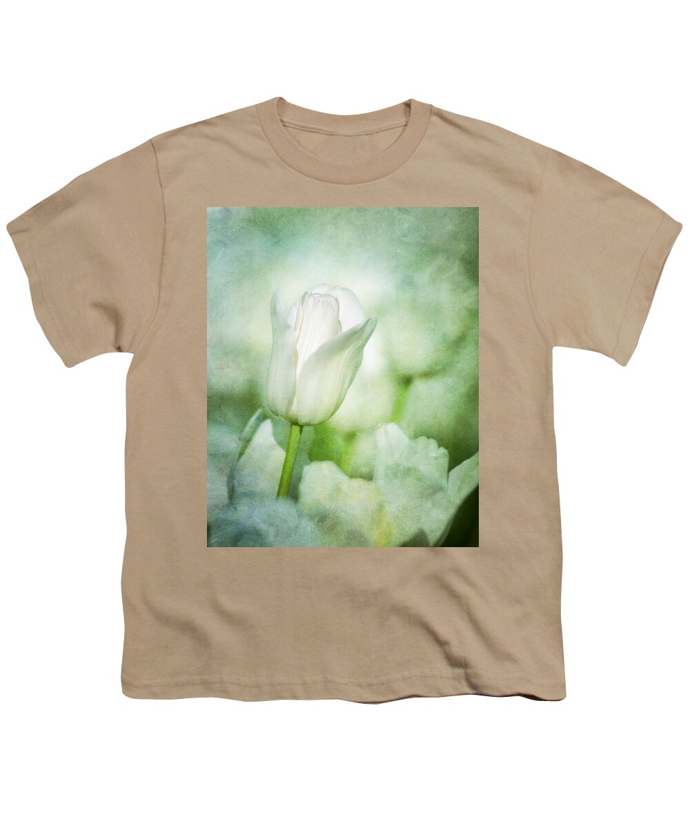 Tulip Youth T-Shirt featuring the photograph Illuminate by Jeff Mize