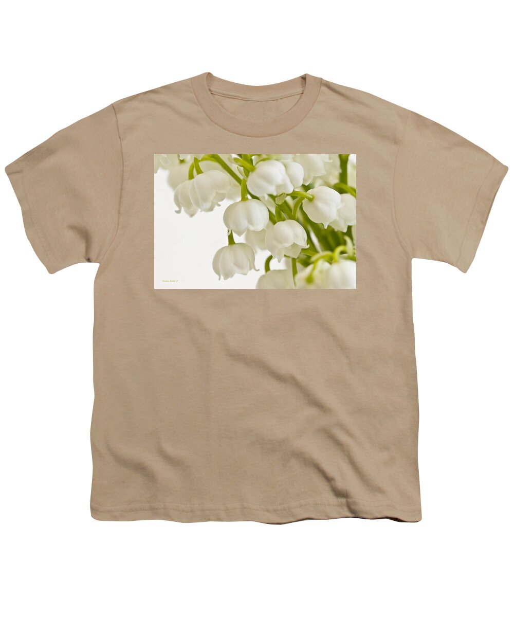 Lily Of The Valley Youth T-Shirt featuring the photograph Lily Of The Valley by Sandra Foster