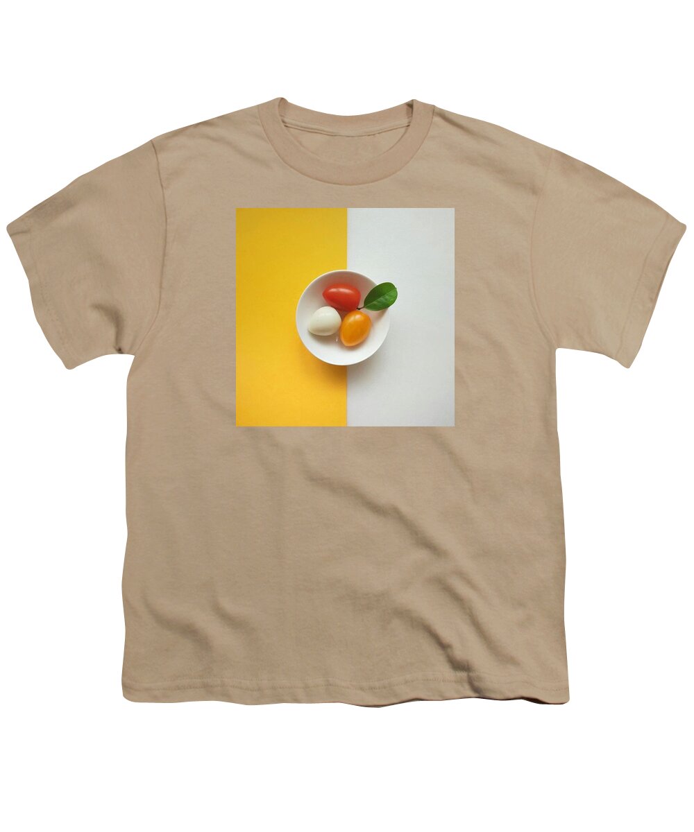 Food Youth T-Shirt featuring the photograph Egg Salad by Ann Foo