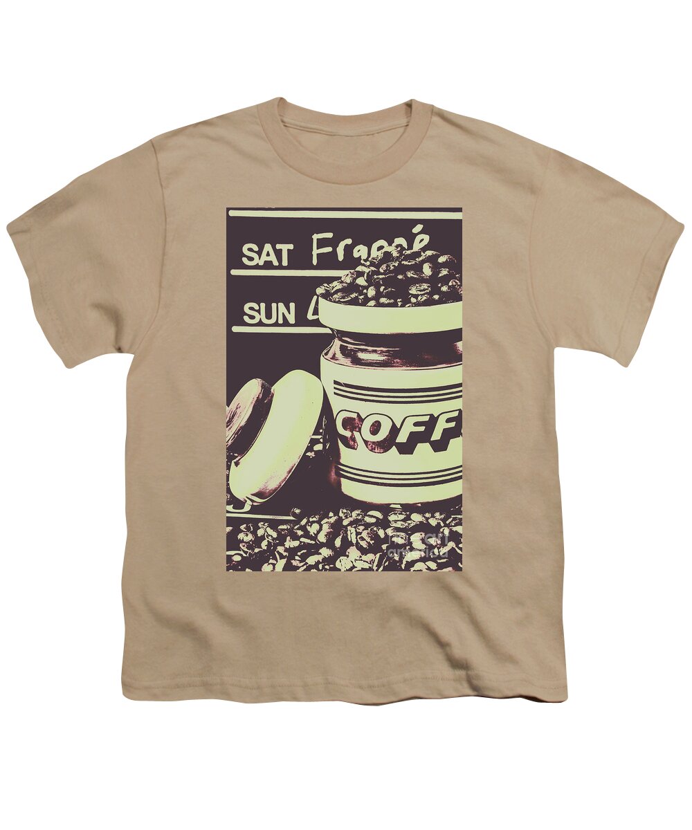 Drink Youth T-Shirt featuring the photograph Nostalgic cafe art by Jorgo Photography