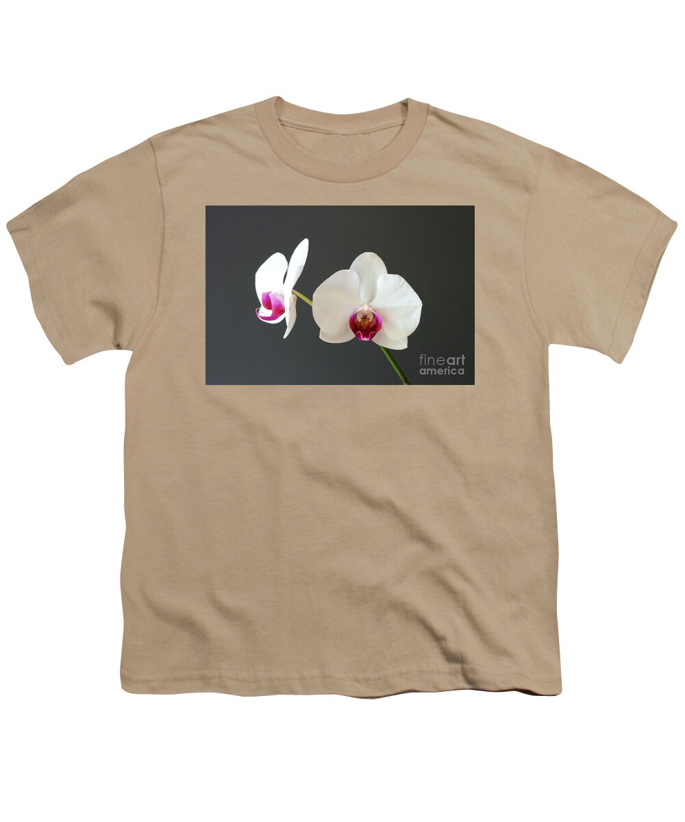 Orchid Youth T-Shirt featuring the photograph Orchid Blooms by Laurel Best