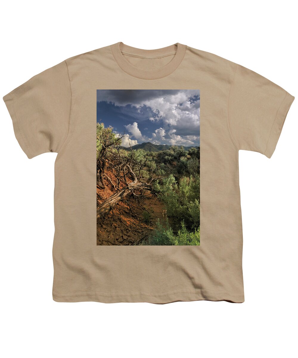 Landscape Youth T-Shirt featuring the photograph Out On The Mesa 2 by Ron Cline
