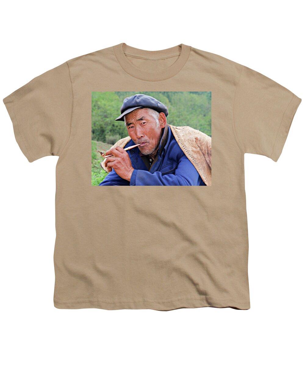 China Youth T-Shirt featuring the photograph Peasant Farmer by Marla Craven