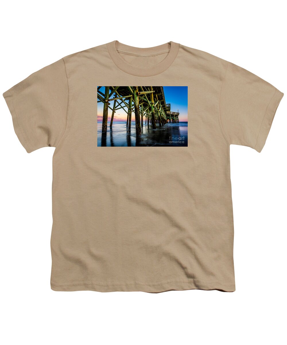 Pier Youth T-Shirt featuring the photograph Pier Perspective by David Smith