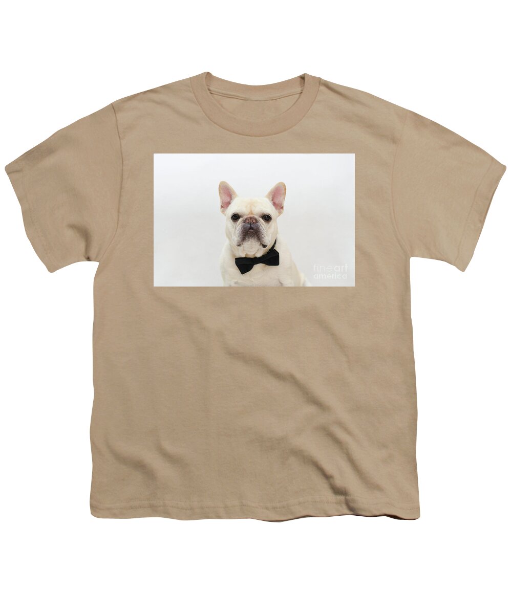French Bulldog Youth T-Shirt featuring the photograph Raimy 1 by Irina ArchAngelSkaya