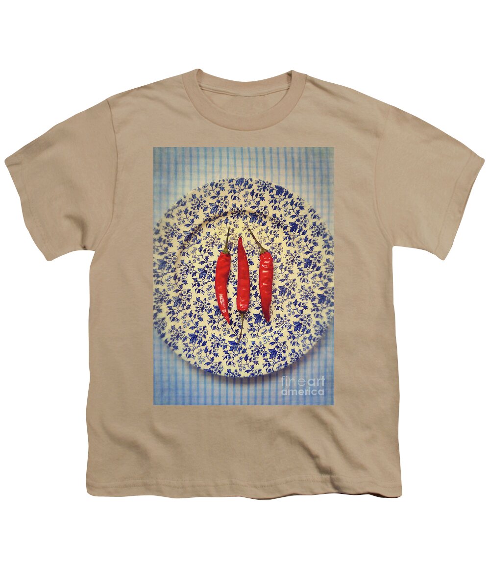 Red Youth T-Shirt featuring the photograph Red Hot Peppers by Lyn Randle