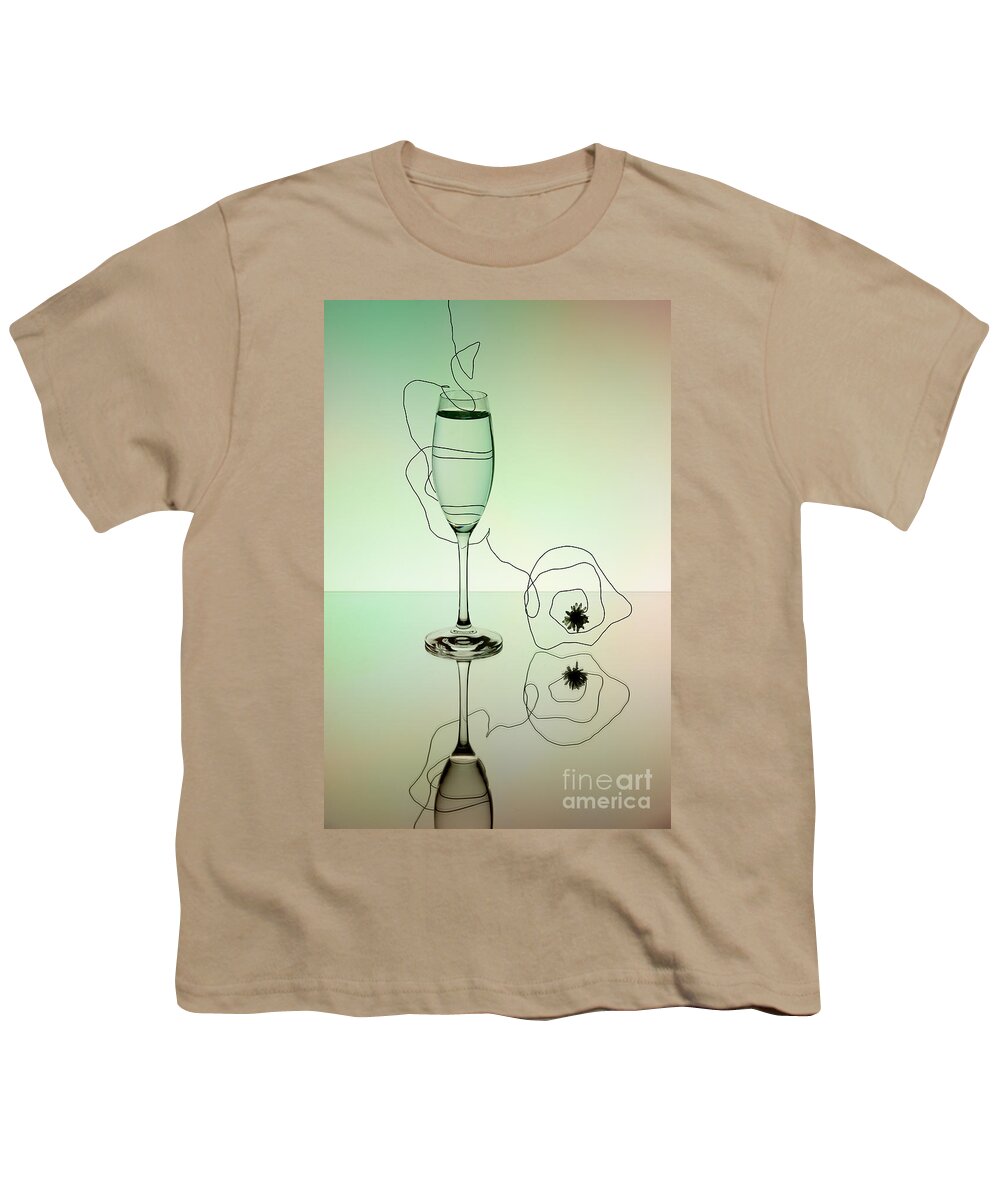 Glass Youth T-Shirt featuring the photograph Reflection by Nailia Schwarz