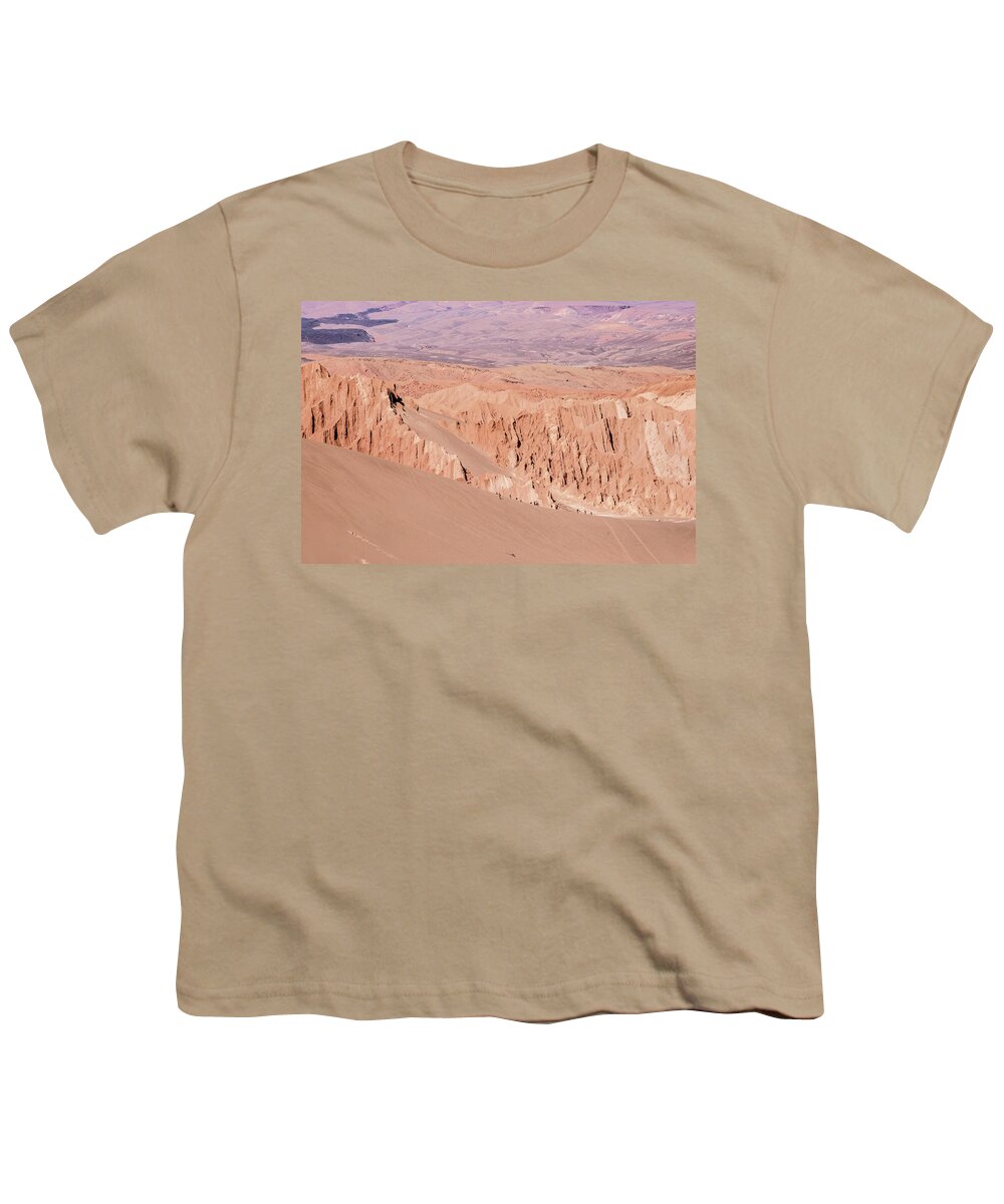 Atacama Youth T-Shirt featuring the photograph Sand Surfers by Kent Nancollas