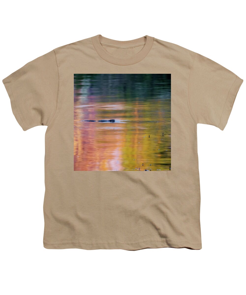 Square Youth T-Shirt featuring the photograph Sea of Color Square by Bill Wakeley