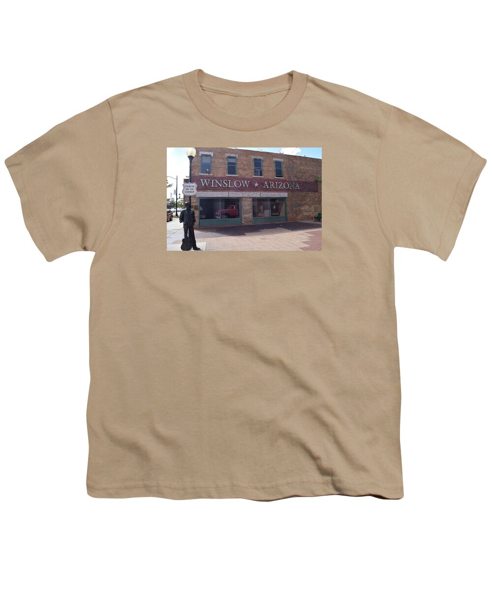 Corner Youth T-Shirt featuring the photograph Standin on the Corner by Jim Bennight