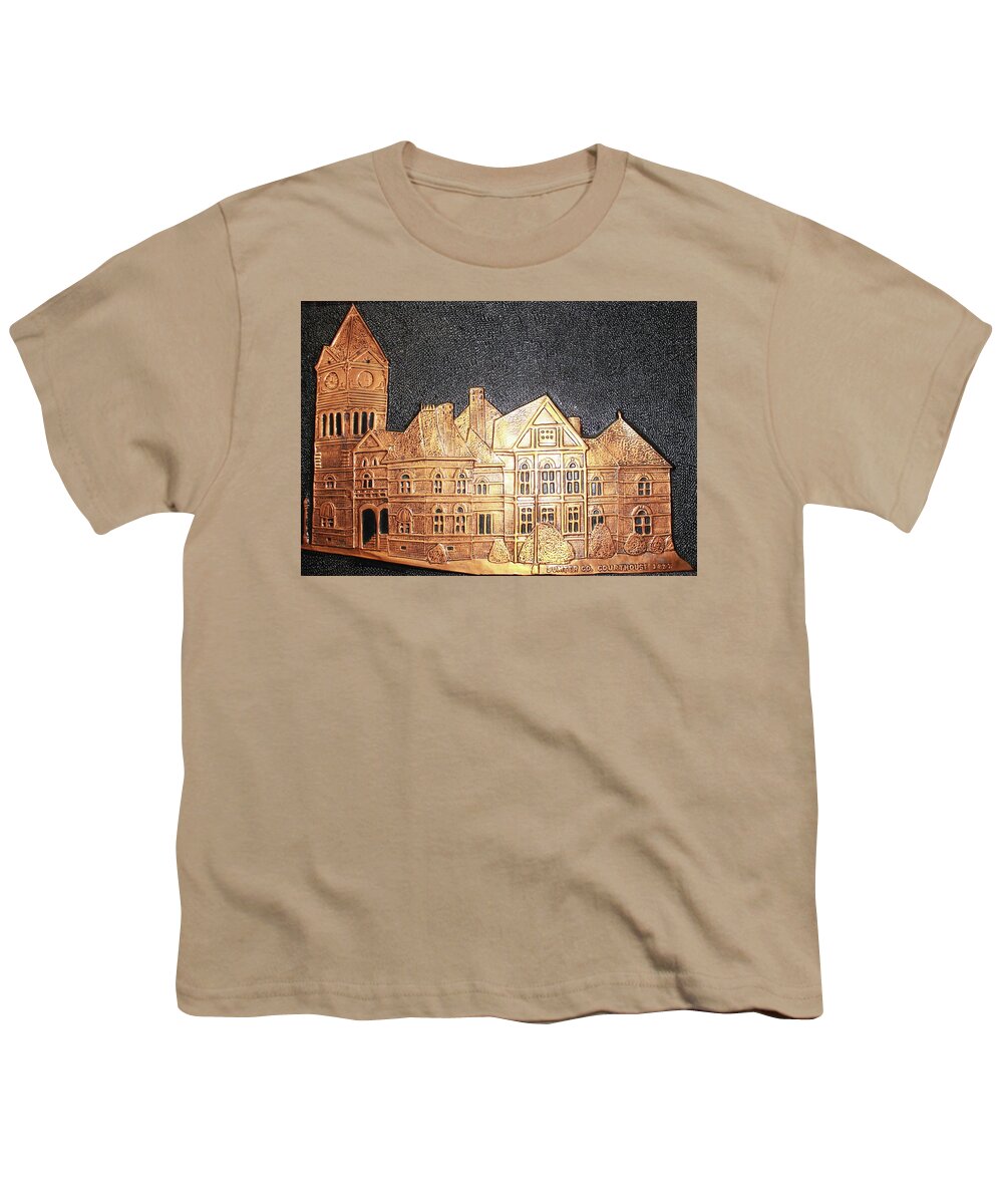 Sumter Youth T-Shirt featuring the photograph Sumter County Courthouse - 1897 by Jerry Battle