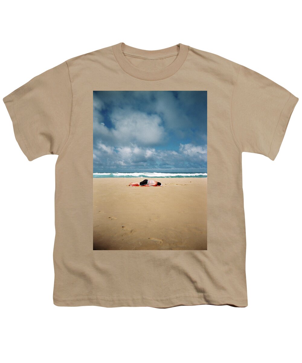 Surfing Youth T-Shirt featuring the photograph Sunbather by Nik West