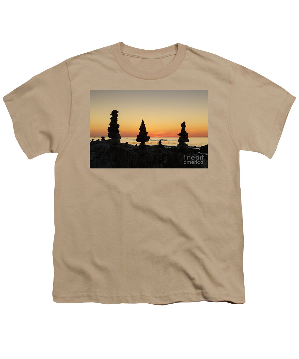 Rye Youth T-Shirt featuring the photograph Sunrise - Rye New Hampshire by Erin Paul Donovan