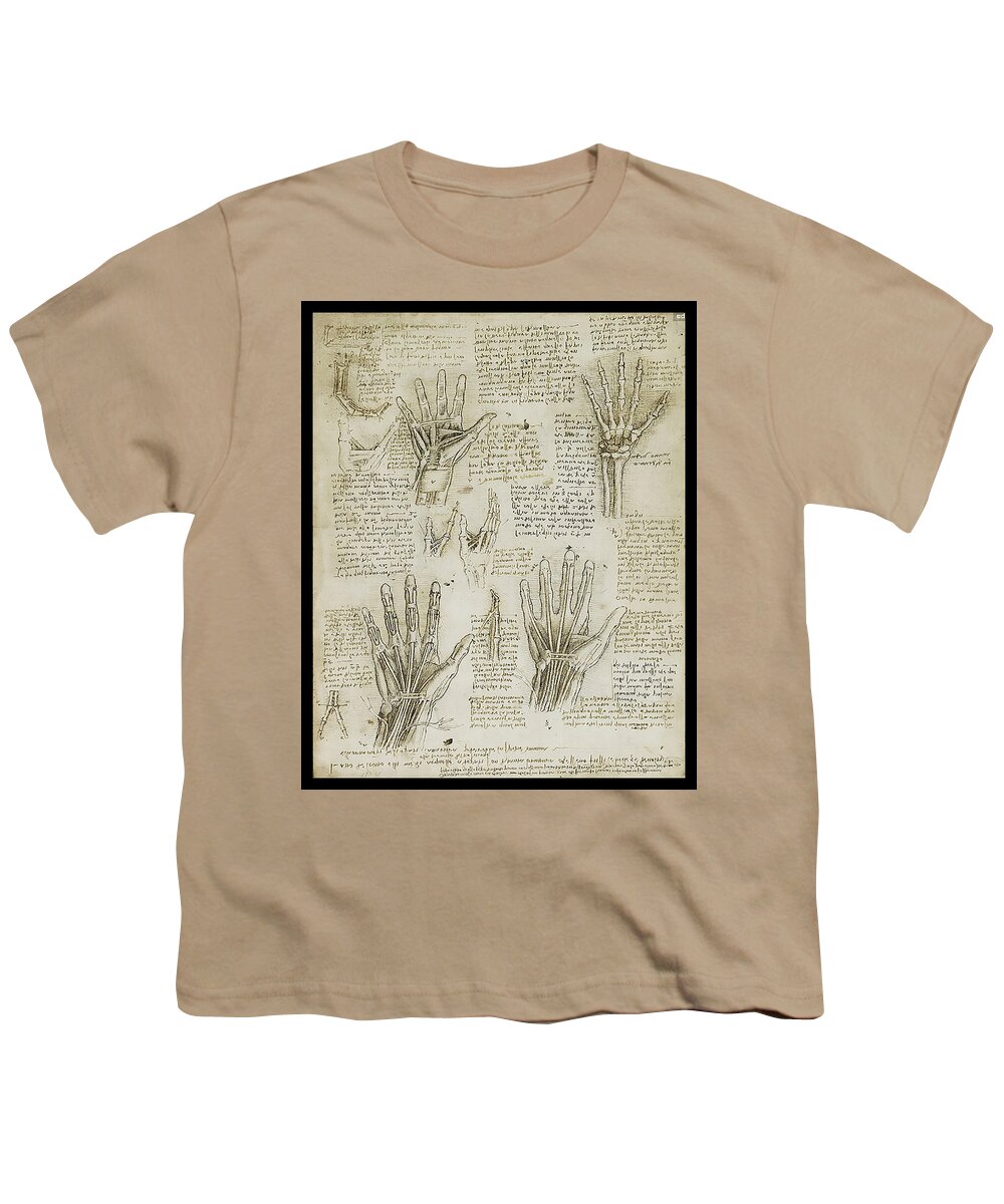 Copyright 2015 � James Christopher Hill Youth T-Shirt featuring the painting The Metacarpal by James Hill
