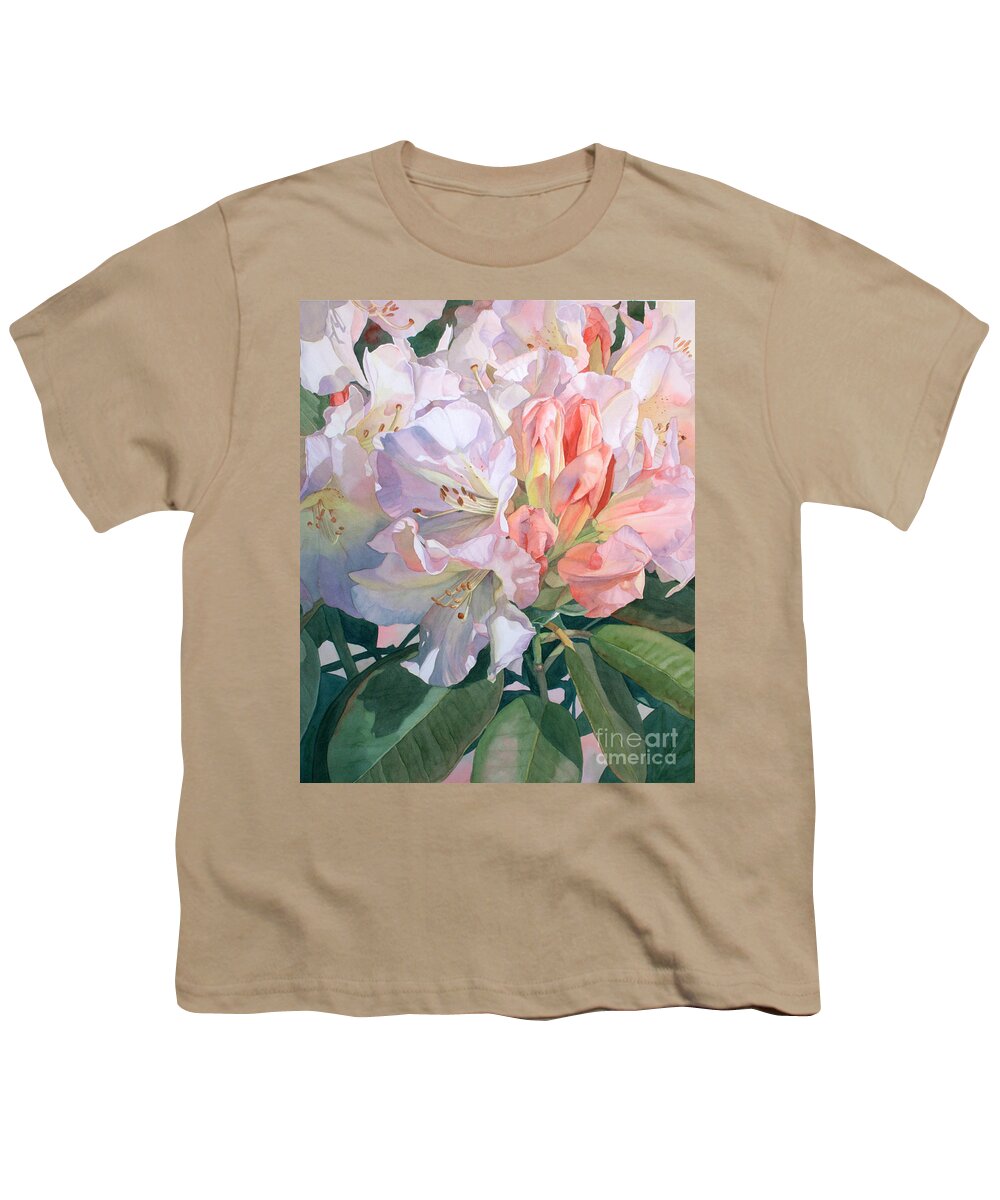 Jan Lawnikanis Youth T-Shirt featuring the painting Translucence by Jan Lawnikanis