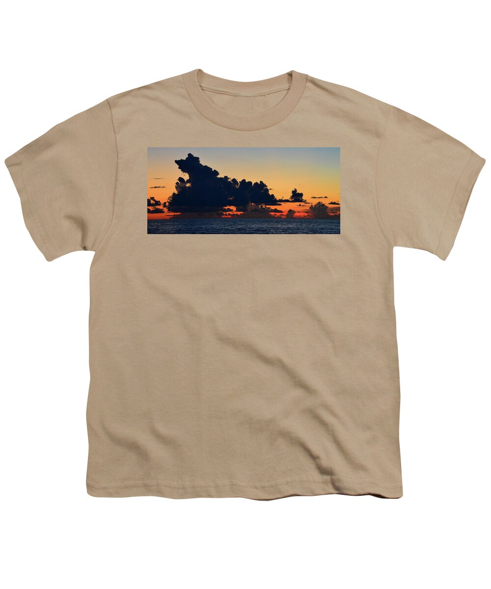 Panoramic Photography Youth T-Shirt featuring the photograph Tropical panoramic A by David Lee Thompson