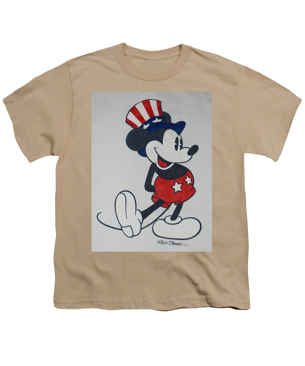 Mickey Mouse Youth T-Shirt featuring the photograph Uncle Mickey by Rob Hans