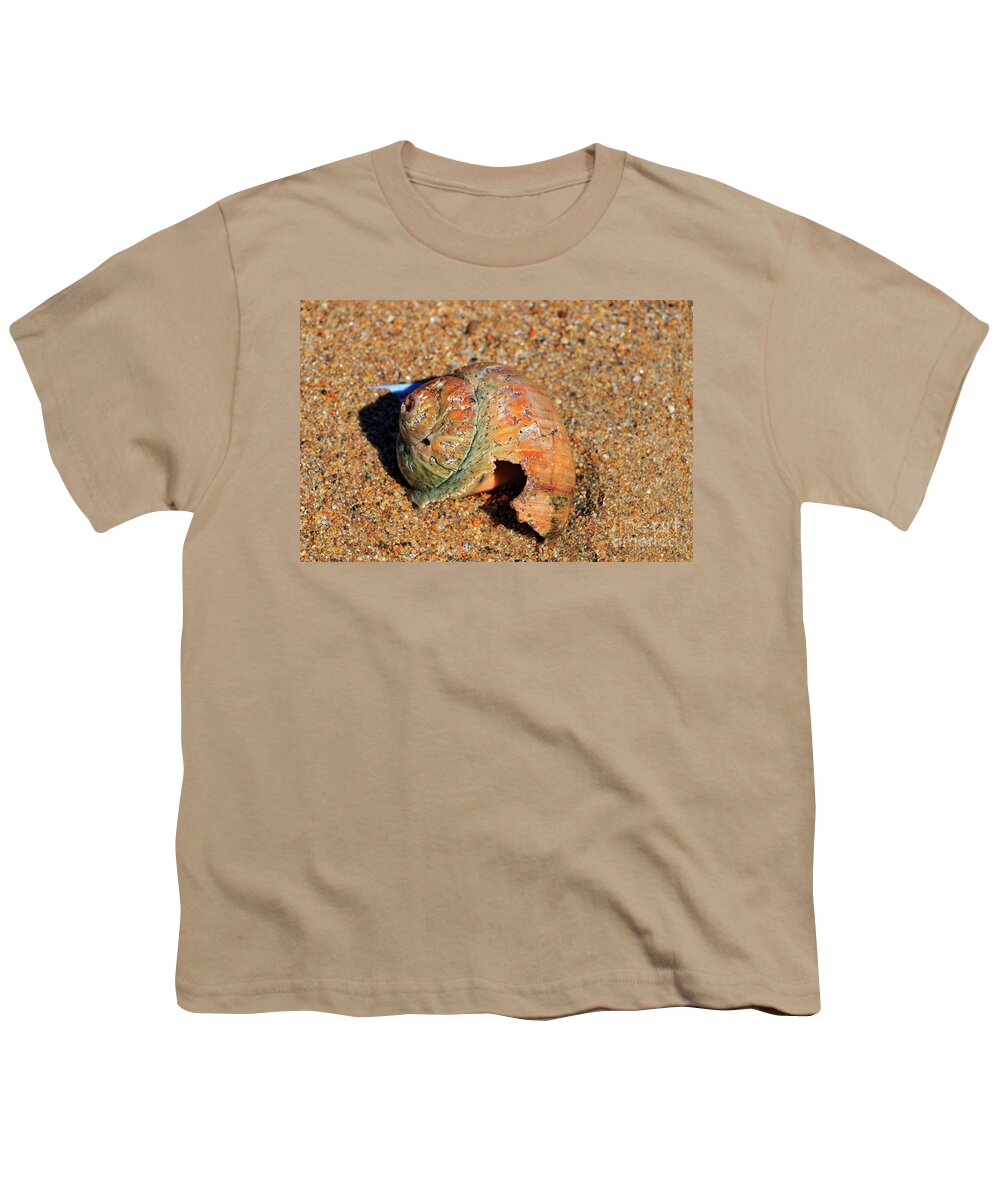 Shell Youth T-Shirt featuring the photograph Wonderful Colors of Nature by Elizabeth Dow