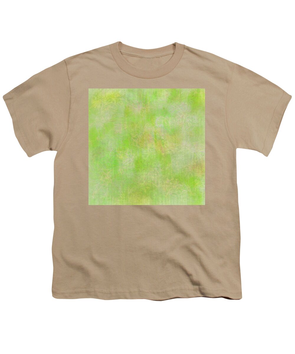 Lime Youth T-Shirt featuring the digital art Lime Batik Print #1 by Sand And Chi