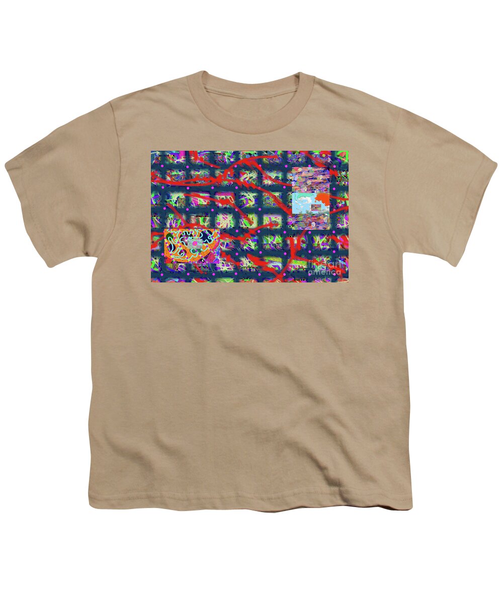 Walter Paul Bebirian: The Bebirian Art Collection  Youth T-Shirt featuring the digital art 10-29-2012fab by Walter Paul Bebirian