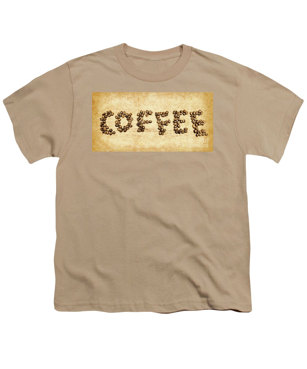 Coffee Youth T-Shirt featuring the photograph Bean making coffee by Jorgo Photography