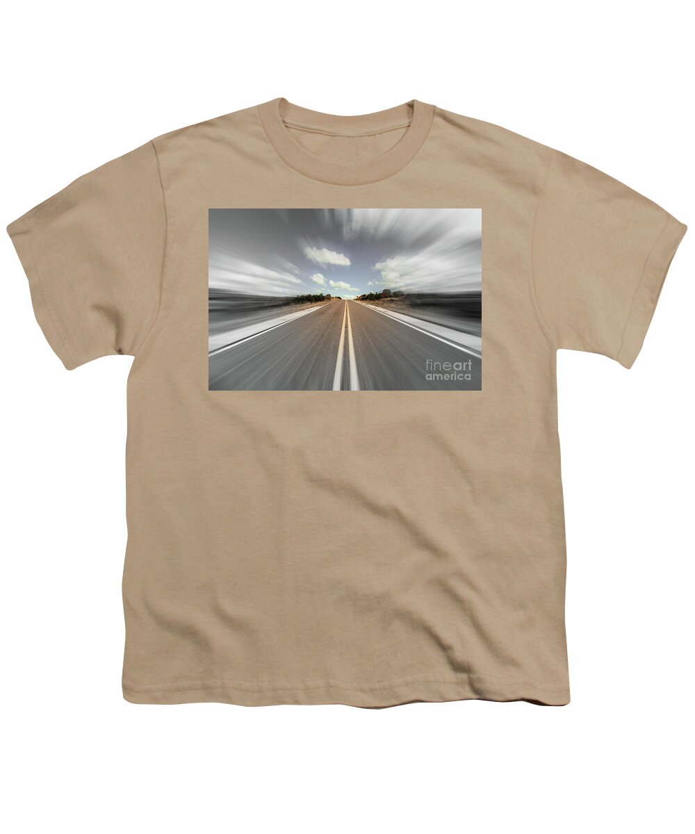 Gila National Forest Youth T-Shirt featuring the photograph Blurry Time in New Mexico by Raul Rodriguez