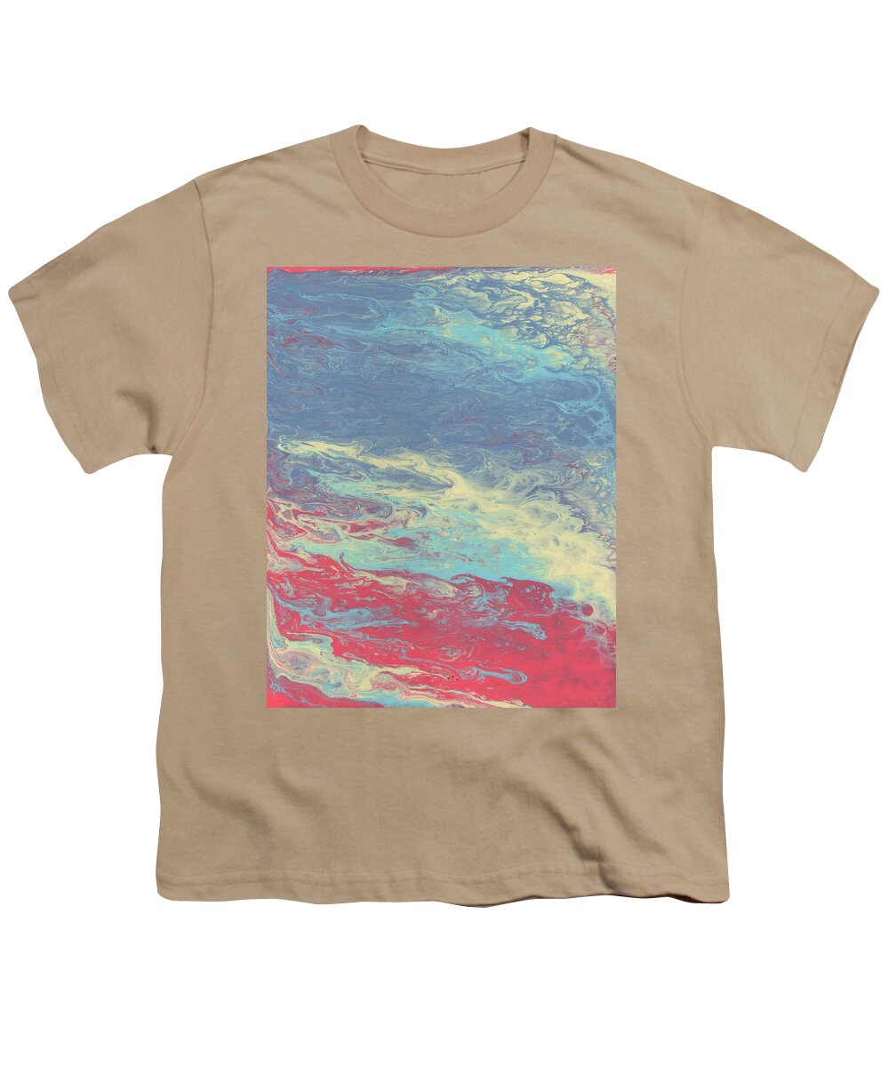 Calliope Youth T-Shirt featuring the painting Calliope by Shannon Grissom