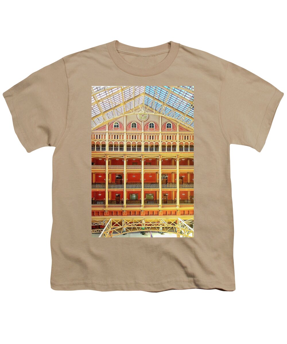 Milwaukee Youth T-Shirt featuring the photograph Federal Courthouse - Milwaukee - Wisconsin by Steven Ralser