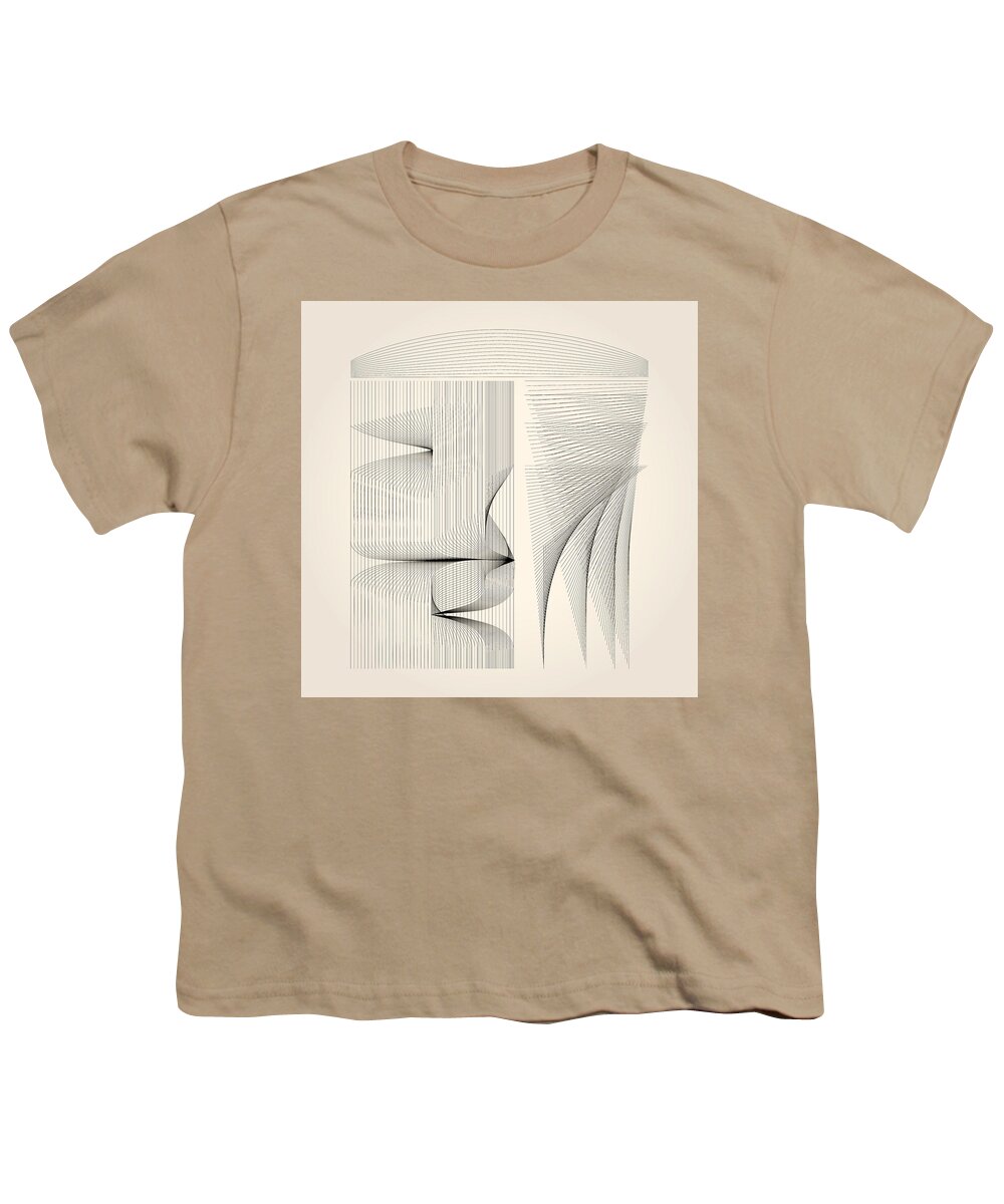 Digital Youth T-Shirt featuring the digital art House by Kevin McLaughlin