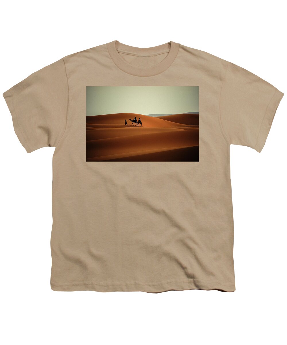 Africa Youth T-Shirt featuring the photograph Majestic Sahara by Robert Grac