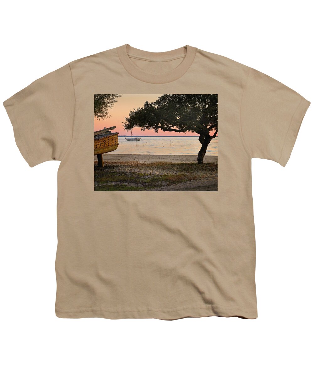 Florida Youth T-Shirt featuring the photograph Bayside by M Kathleen Warren
