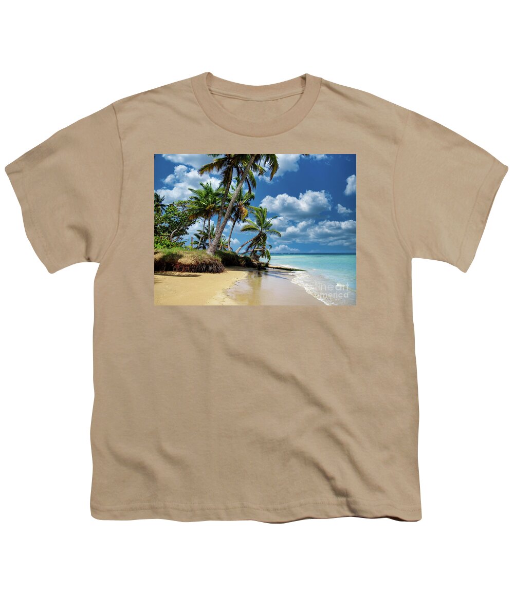 Beach Youth T-Shirt featuring the photograph Beach Photo 168 by Lucie Dumas