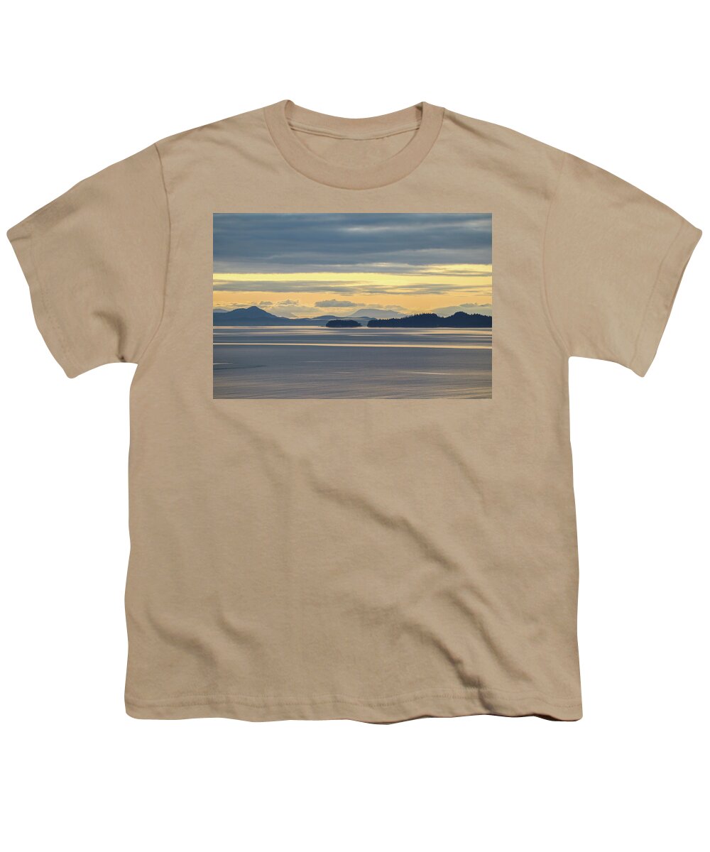 Alaska Youth T-Shirt featuring the photograph Blues Alaska Blues by Ed Williams