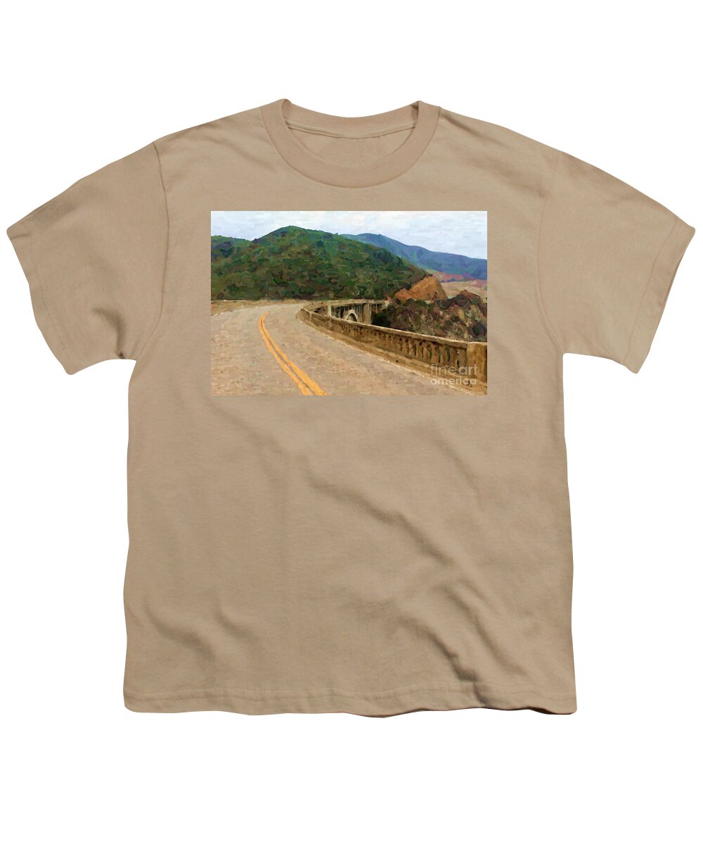 Road Youth T-Shirt featuring the photograph Hitting the Road by Katherine Erickson