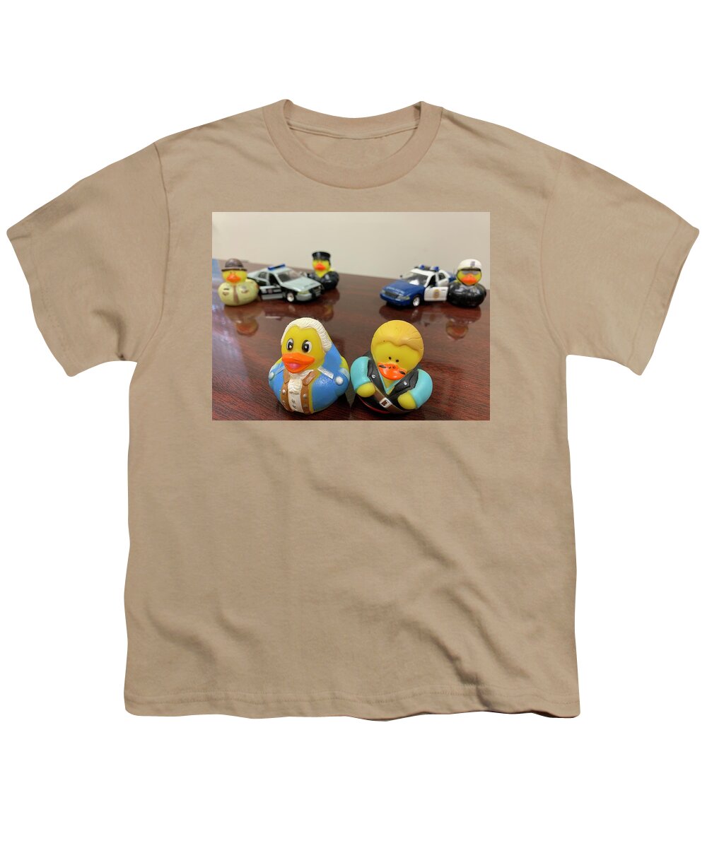 Duck Youth T-Shirt featuring the photograph I Don't Give a Quack by Lee Darnell