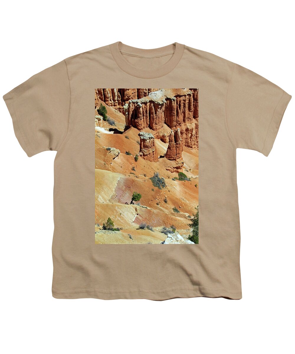 Utah Youth T-Shirt featuring the photograph Layers Of Land - Bryce Canyon by Jennifer Robin