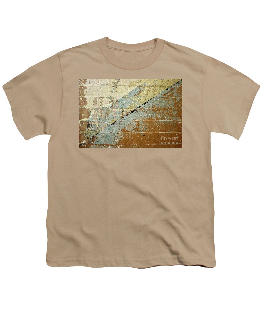 Wall Youth T-Shirt featuring the photograph Line on a Wall by Flavia Westerwelle