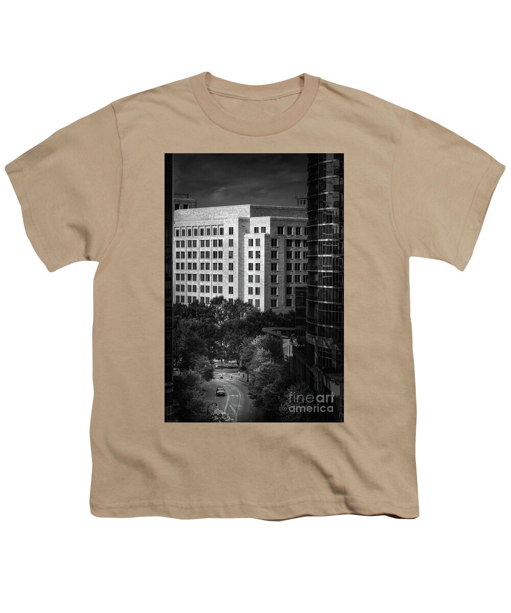1101 Juniper Youth T-Shirt featuring the photograph Midtown From Park Central by Doug Sturgess