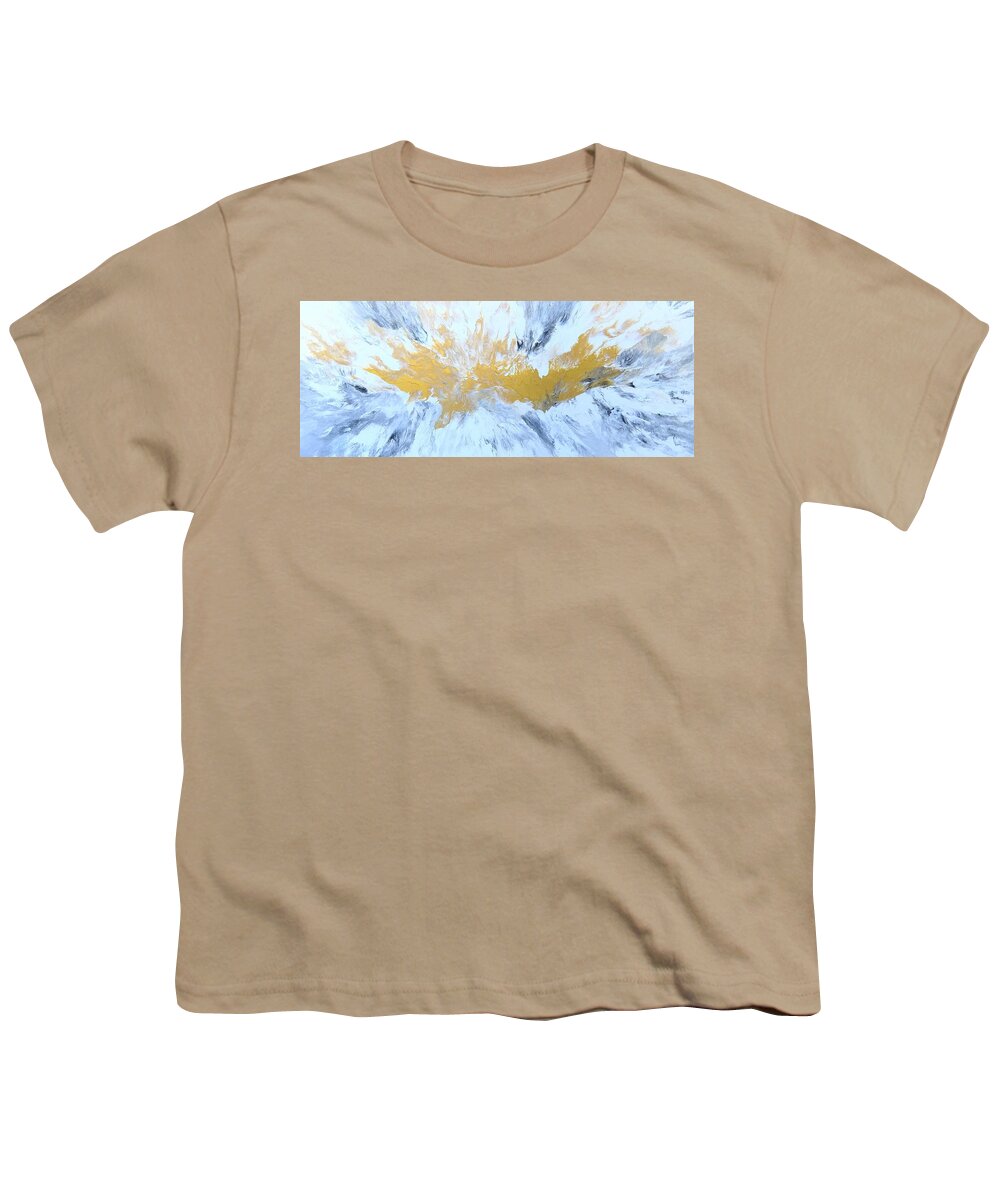 Abstract Youth T-Shirt featuring the painting New Dawn by Soraya Silvestri