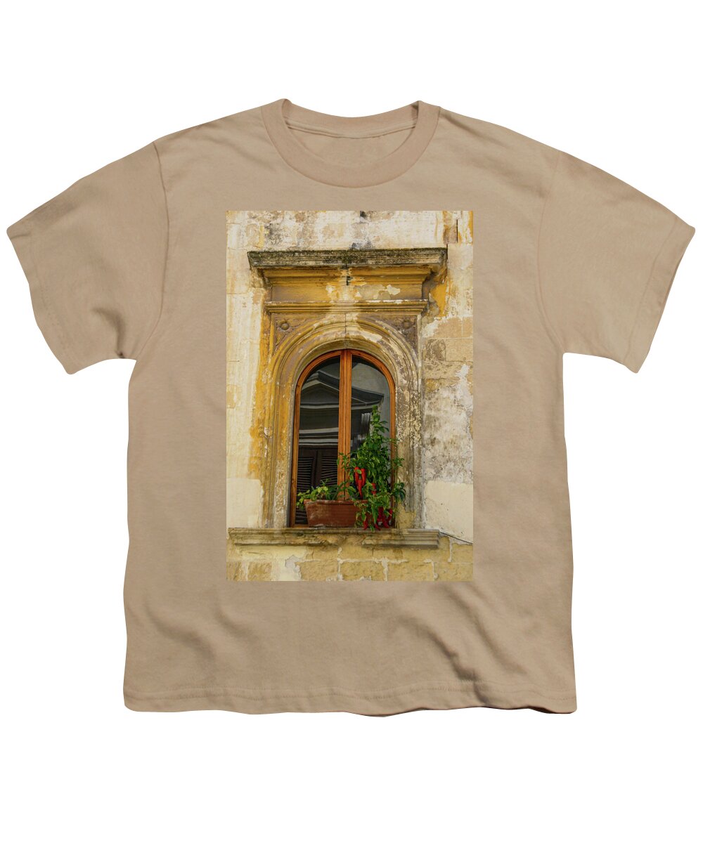 Italy Youth T-Shirt featuring the photograph Old Meets New by Leslie Struxness