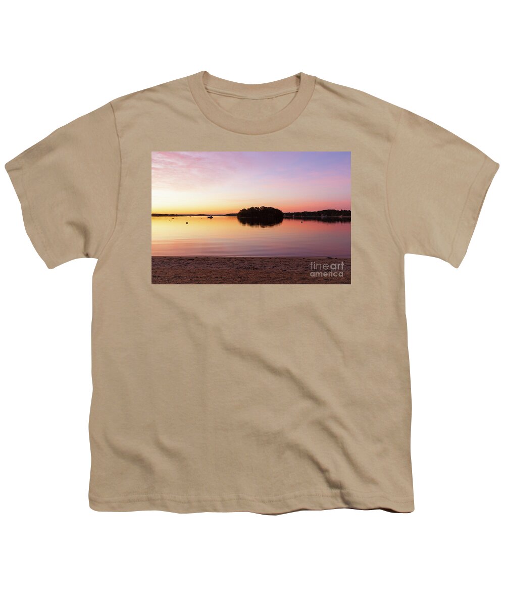 Atlantic Ocean Youth T-Shirt featuring the photograph Onset Bay - Wareham, Massachusetts by Erin Paul Donovan