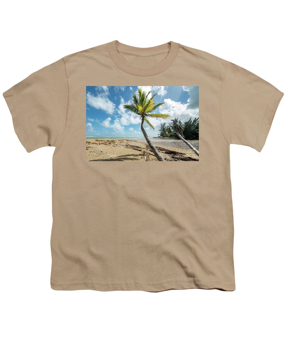 Puerto Youth T-Shirt featuring the photograph Puerto Rican Paradise, Loiza, Puerto Rico by Beachtown Views