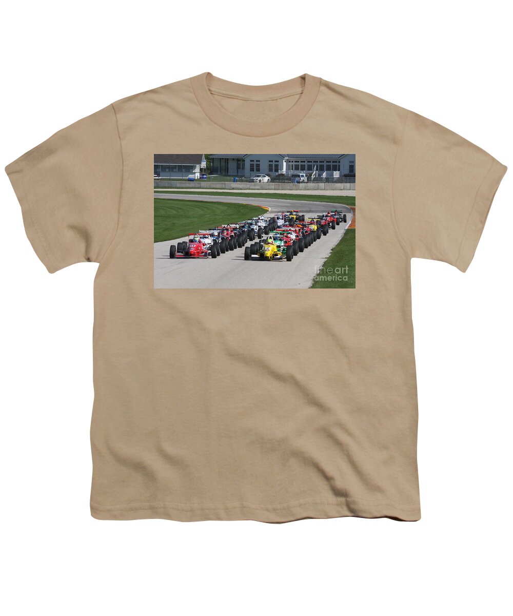 Usf 2000 Youth T-Shirt featuring the photograph Race Start USF 2000 by Pete Klinger