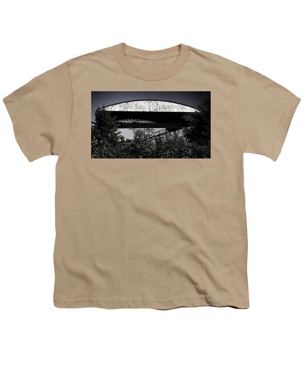 History Youth T-Shirt featuring the photograph Siskin Steel Building by George Taylor