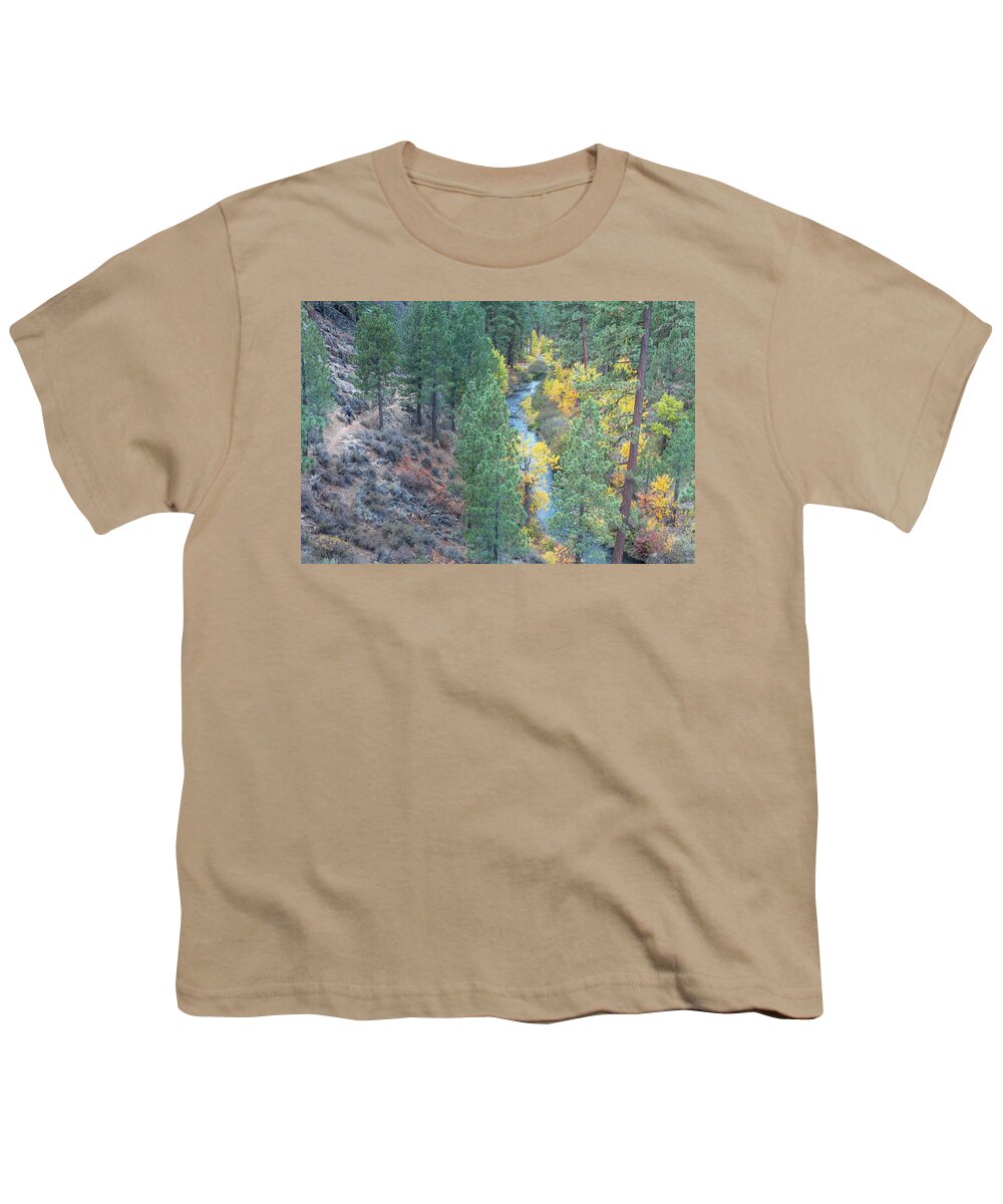 Trail Youth T-Shirt featuring the photograph Southside Trail by Randy Robbins
